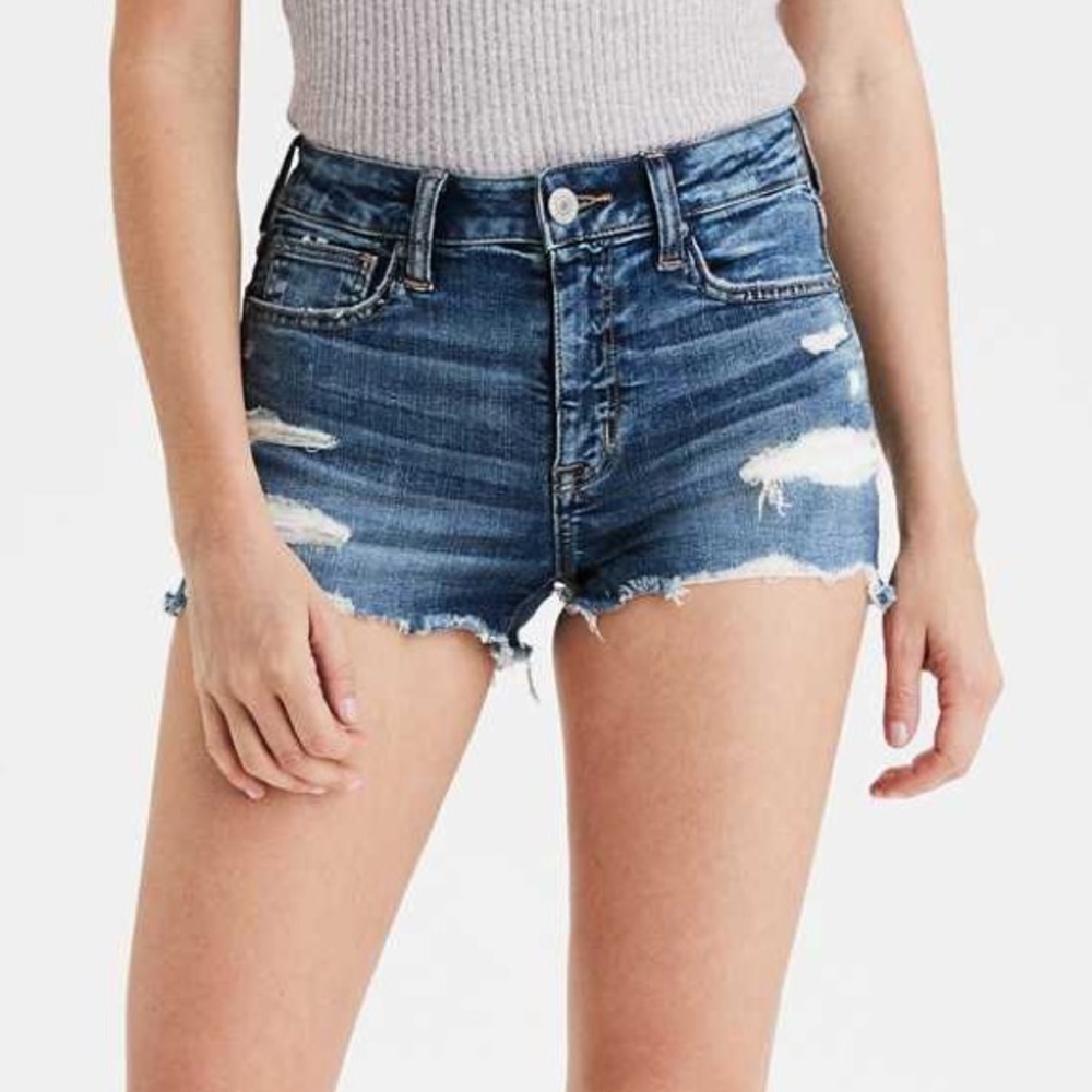 American Eagle Ne(x)t Level Midi Denim Short